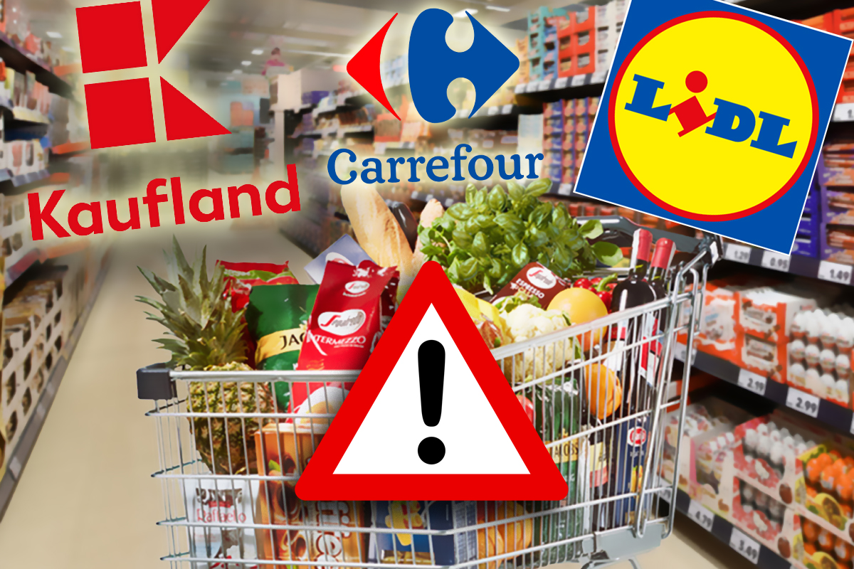 Alertă alimentară la Auchan, Lidl, Penny, Carrefour și Kaufland. Alimente contaminate cu bacterii