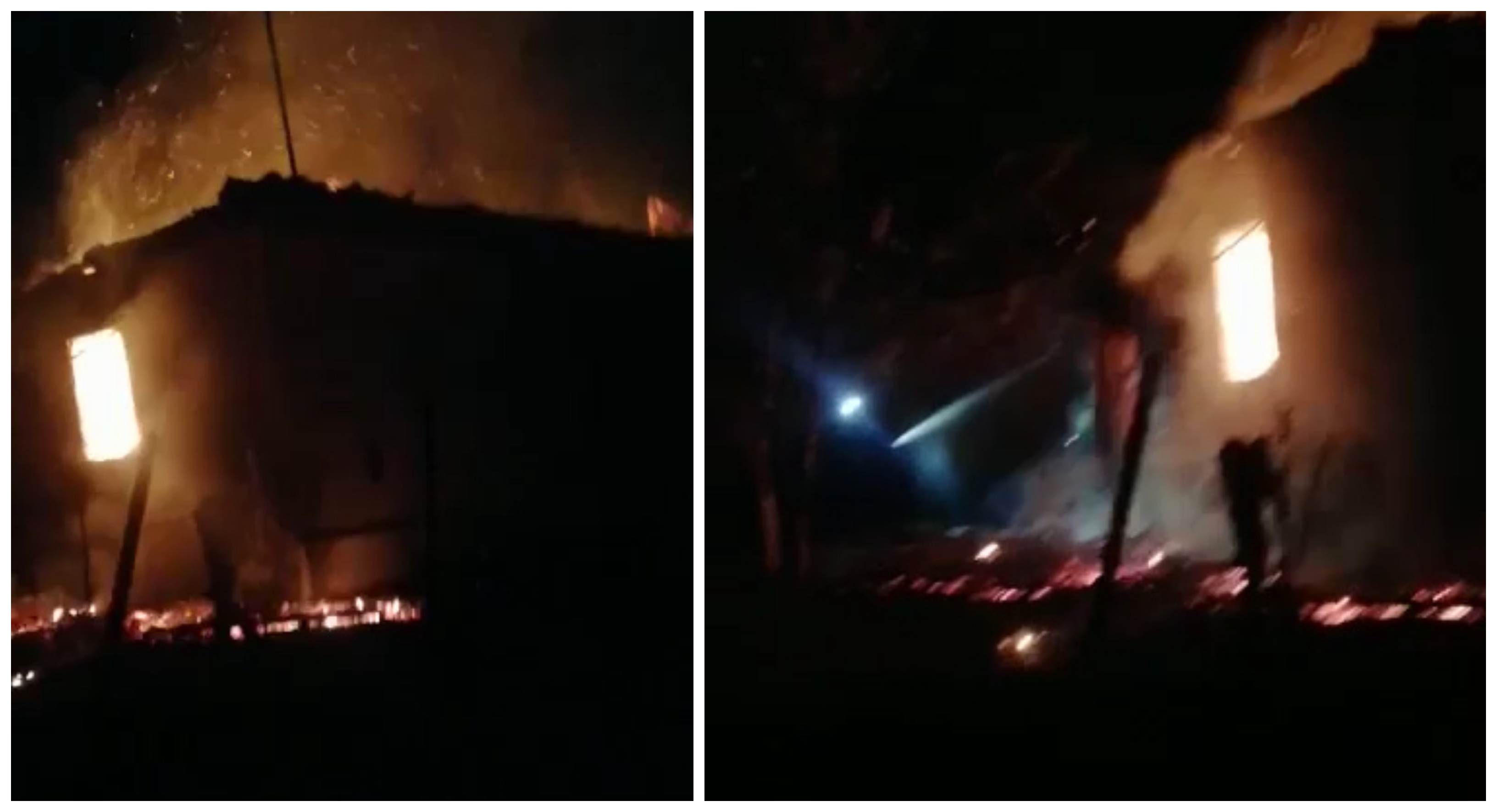 Videó. Egy Szatmár megyei család drámája: minden tulajdonukat felemésztette a tűz