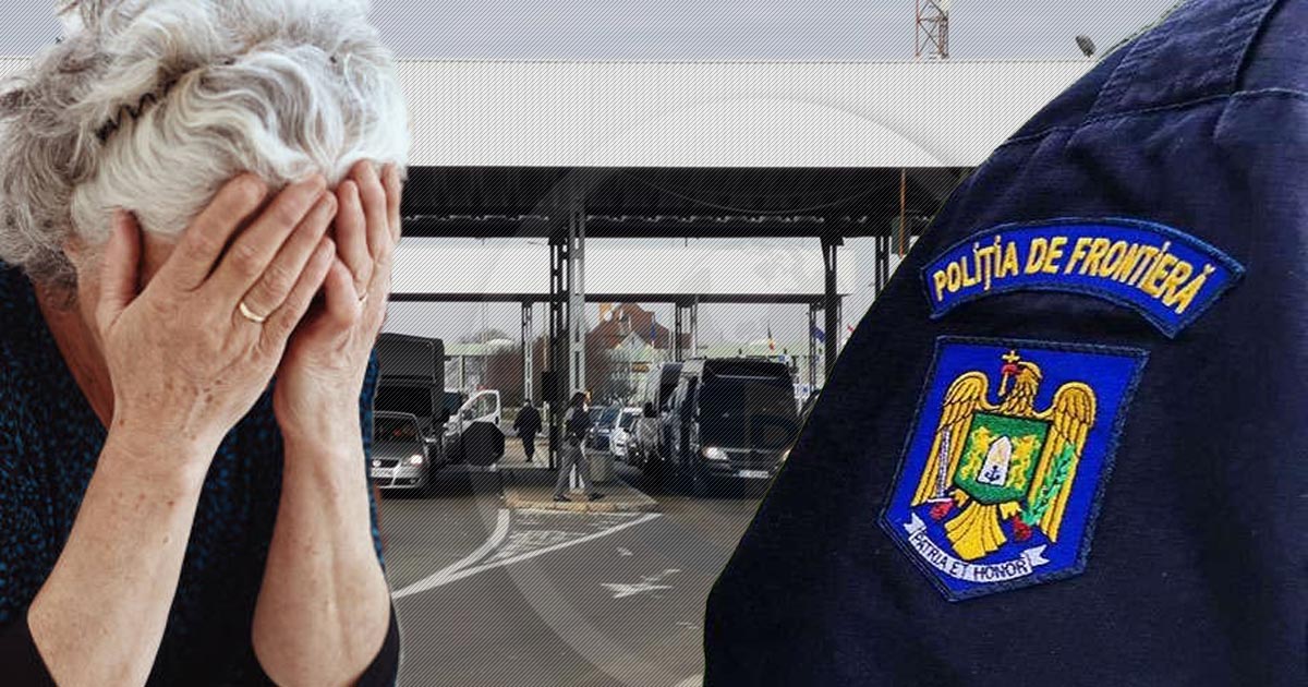 Prinsă de frontieriștii de la Petea. A lăsat o bunicuță fără câteva mii de euro