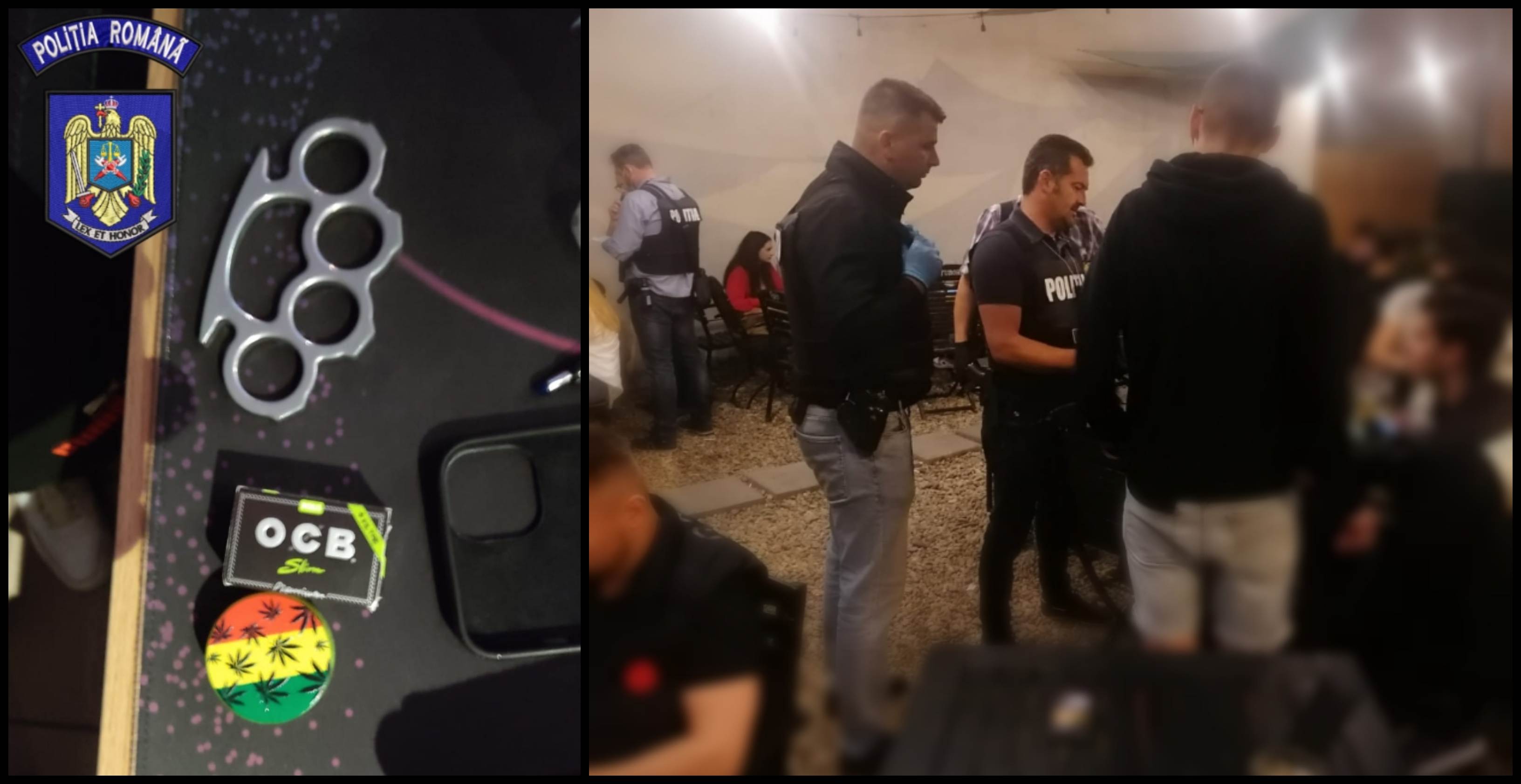 FOTOGALERIE. Razii de amploare în cluburile și barurile din Satu Mare. S-au găsit droguri