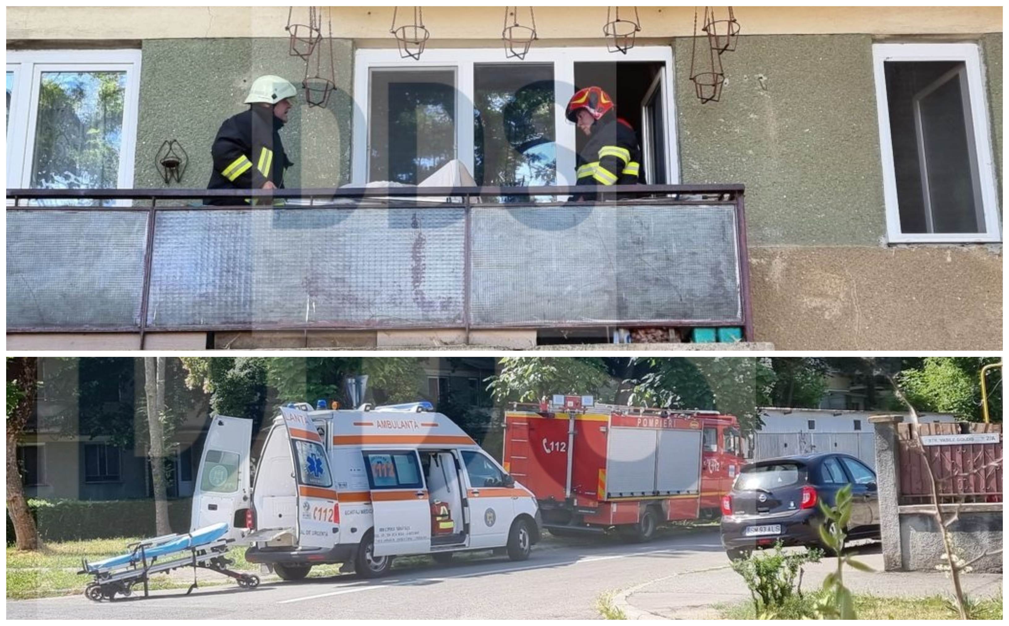 FOTO. Temperaturile ridicate fac victime în Satu Mare. Femeie căzută în balcon