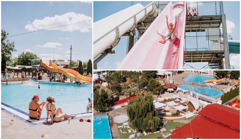 FOTOGALERIE. Joy, probabil cel mai spectaculos ștrand din județul Satu Mare