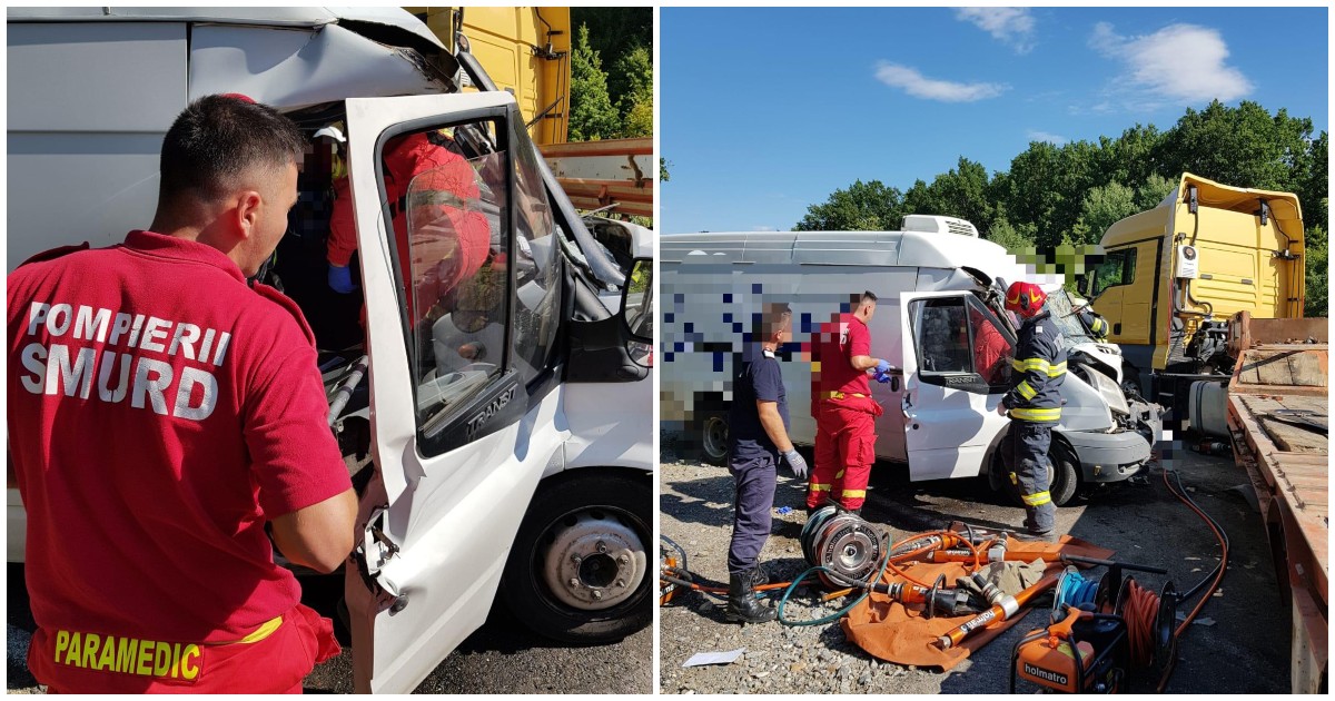 FOTO. Accident grav în Satu Mare. Polițiștii dau primele detalii din anchetă. Unul dintre șoferi era băut