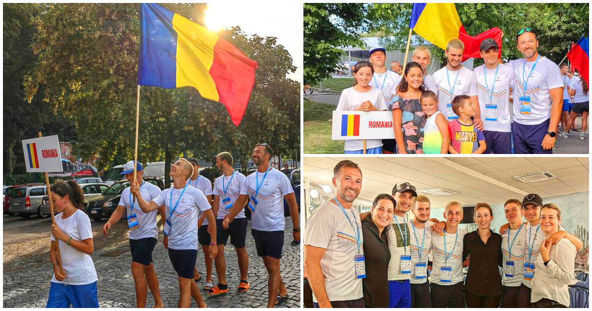 FOTO. Sătmărenii de la Caiac SMile reprezintă România la campionatul mondial de caiac slalom în Italia