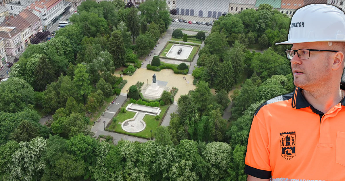 FOTO. Se închide parțial Centrul Vechi al Sătmarului. Încep lucrările de reabilitare