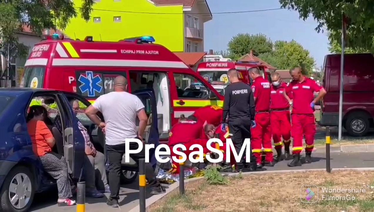 FOTO/VIDEO. Accident mortal în municipiul Satu Mare! Pieton lovit pe trecere
