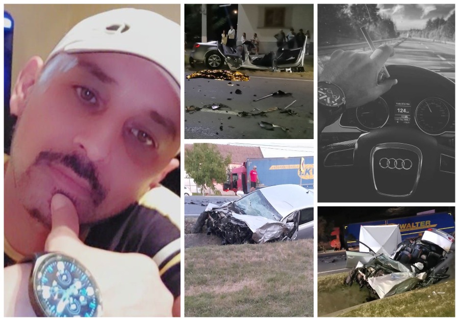 FOTO. Accident mortal: mama decedată, copilaș în stare critică. Vinovatul avea permisul anulat