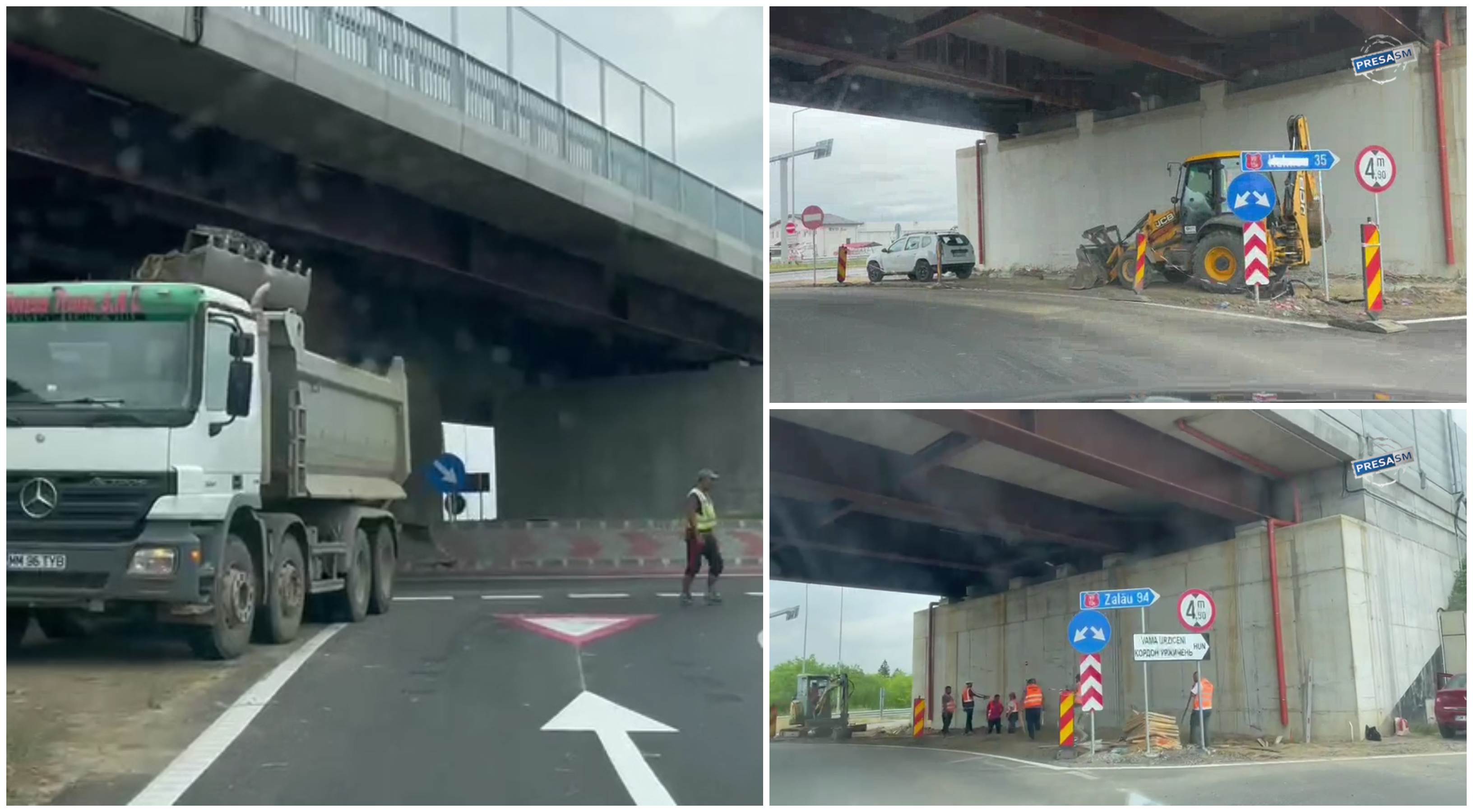 VIDEO. Inaugurarea centurii Sătmarului va avea loc, totuși, vineri. CNAIR a găsit nereguli, dar nu majore