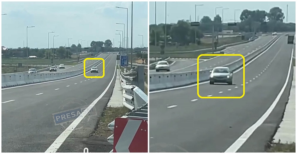 VIDEO. O șoferiță circulă pe contrasens pe centura municipiului Satu Mare