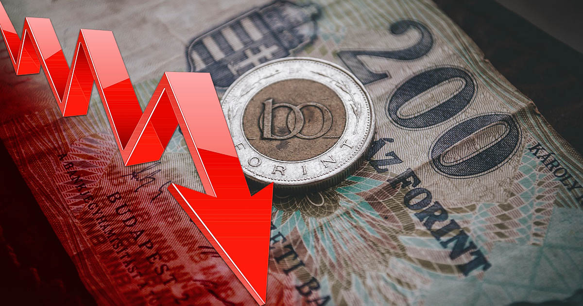 Forintul, la un nou minim istoric faţă de principalele valute