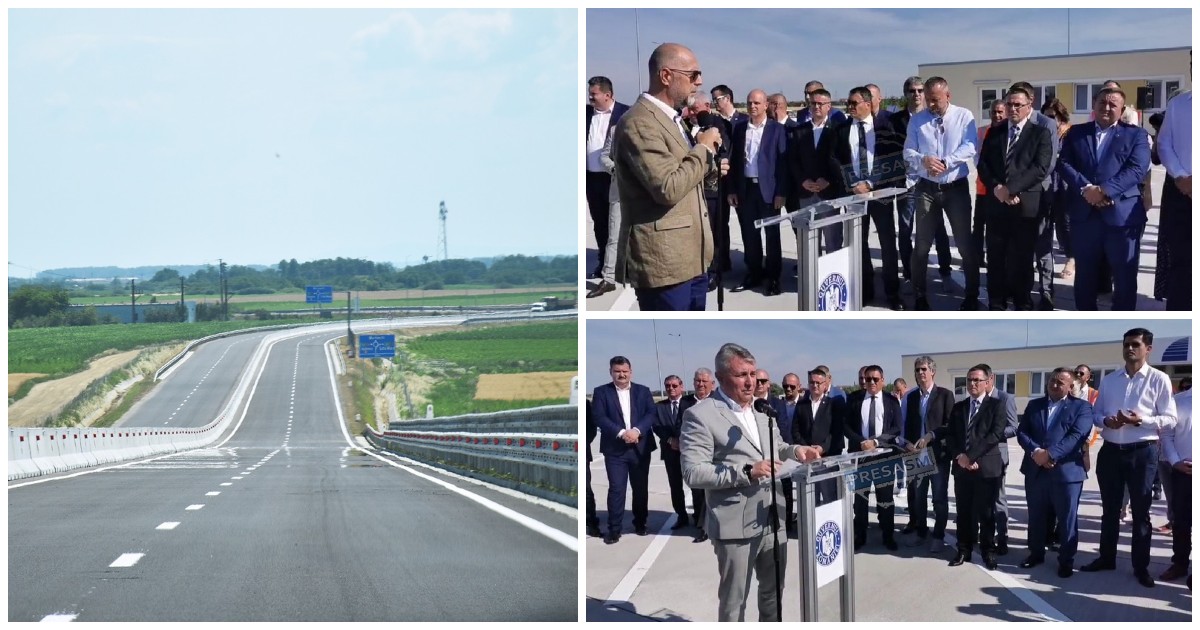FOTO/VIDEO. S-a inaugurat întreaga Centură. Înghesuială cu miniștri și autorități: "Cinci ani este mult prea mult"