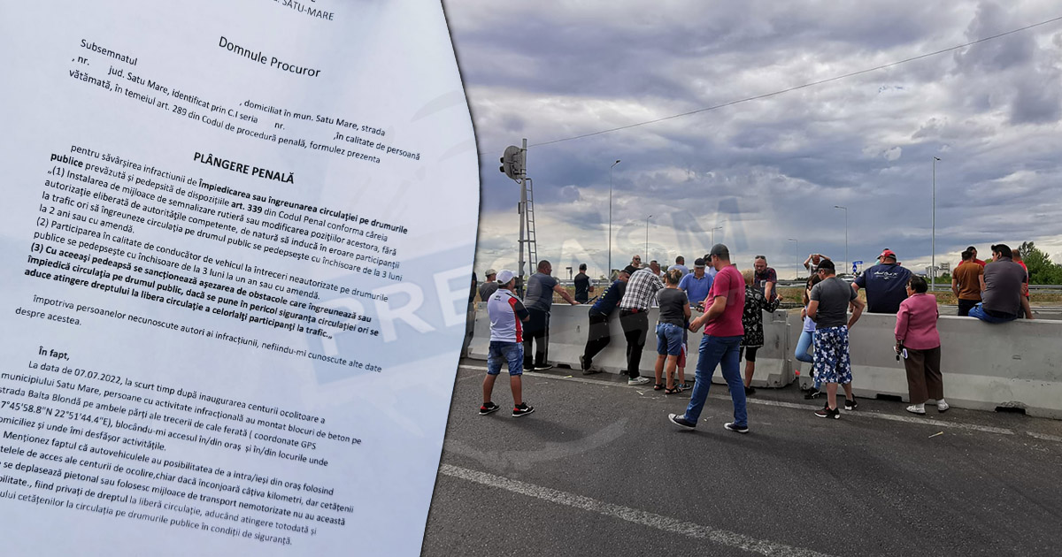 FOTO. Protestul de pe Centură, faza pe plângeri penale. Oamenii revoltați vor să meargă în fața procurorilor