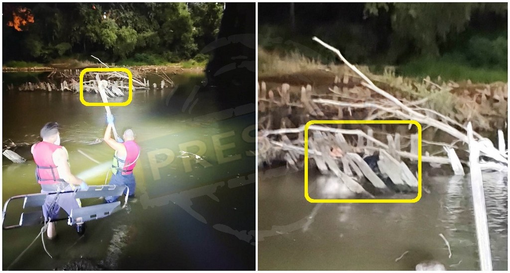 FOTO/VIDEO. Un bărbat s-a aruncat în Someș, de pe Podul Decebal, în municipiul Satu Mare