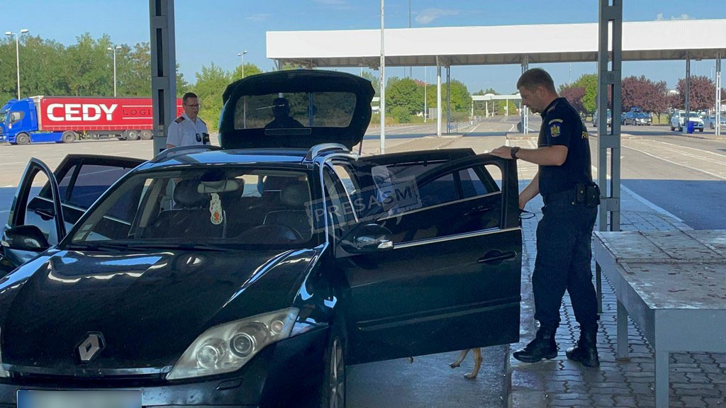 Ucraineanul se pregătea să plece din România. Aventura lui s-a terminat la Petea cu un dosar penal