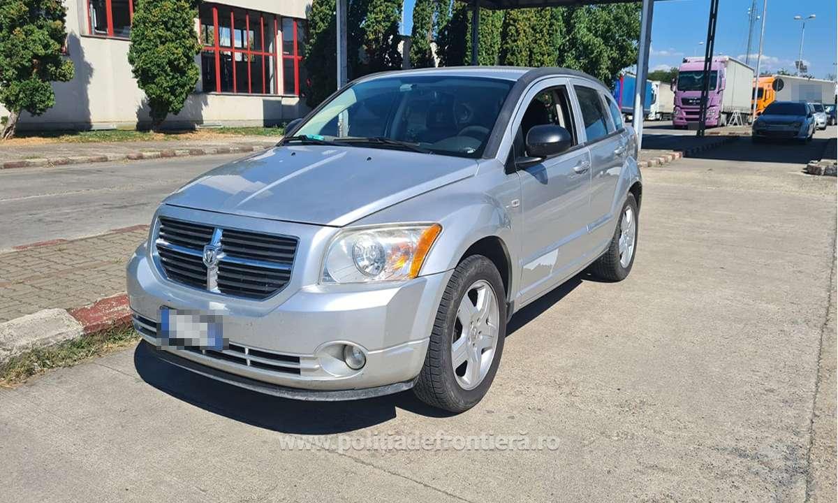 FOTO. Vama Petea. Vasile a venit din Italia cu un Dodge, dar i l-au confiscat