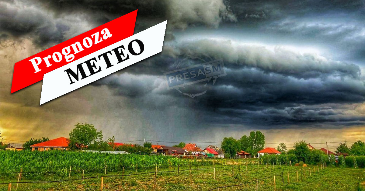 Cum va fi vremea în weekend, la Satu Mare: Temperaturi ridicate, ploi și furtuni