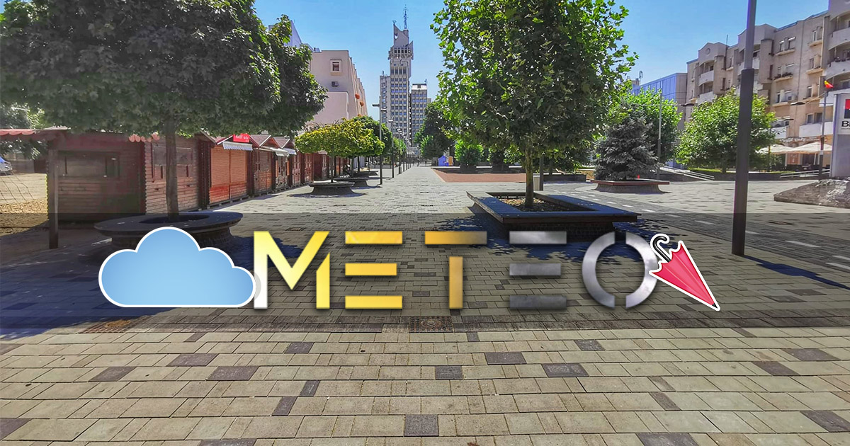 Prognoza meteo pentru Satu Mare: Maxime de 36° Celsius, furtuni și vijelii