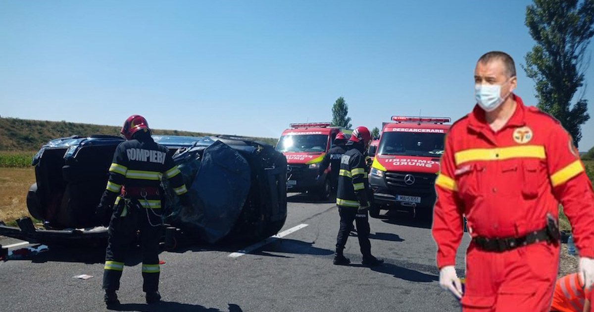 FOTO/VIDEO. Medic, după teribiul accident în care a murit și o fetiță: "Zilnic în trafic observ adulți inconștienți"
