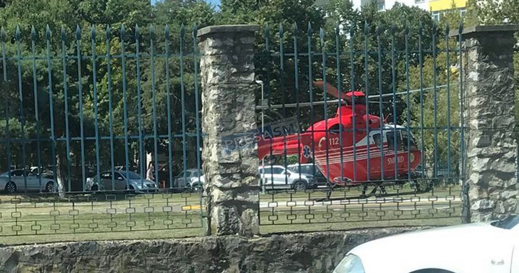 FOTO. Copilul (13 ani) înecat la un ștrand din județ, salvat de pompieri! A ajuns la UPU cu elicopterul