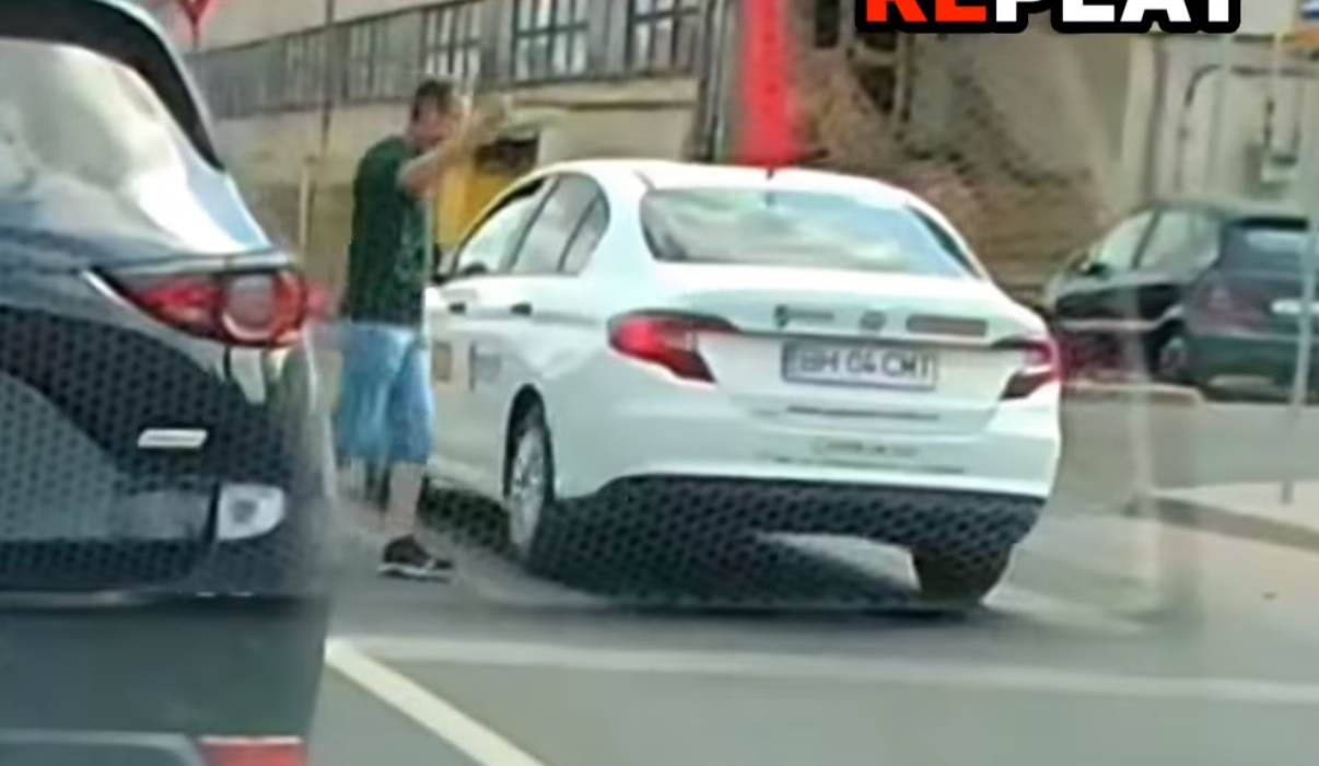 VIDEO. La un pas de tragedie în Satu Mare. Un pieton s-a salvat în ultima clipă, pe ”zebră”