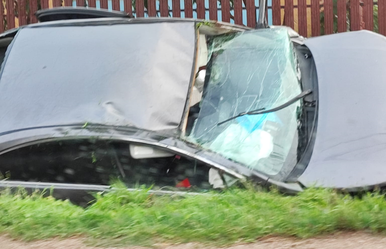 De la bar cu mașina în șanț. Beat la volan, sătmăreanul a scăpat ușor