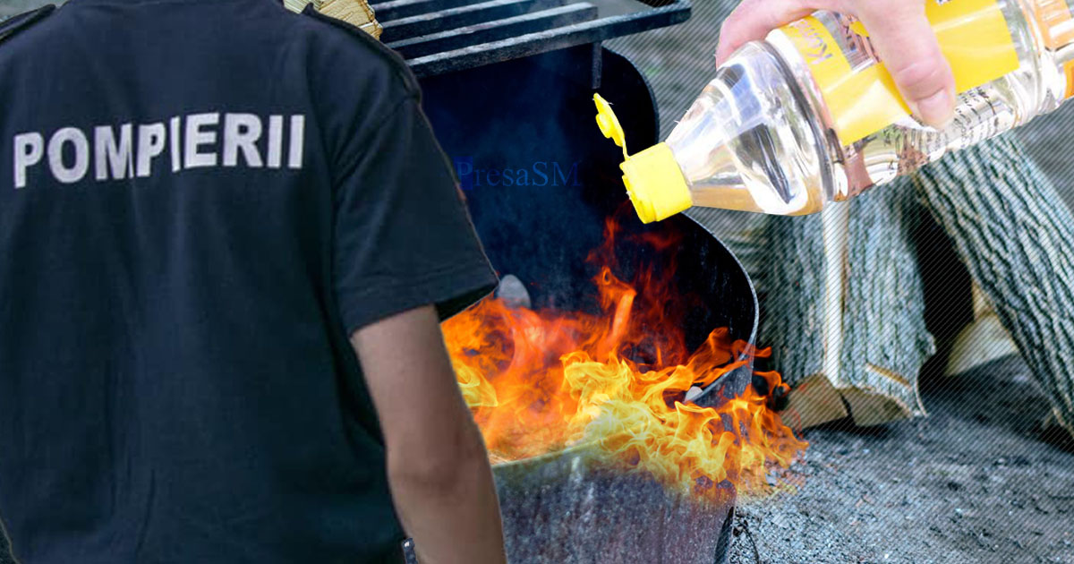Se întâmplă în județul vecin. Un pompier și-ar fi "incendiat" din greșeală colegul. Făceau grătare în curtea unității