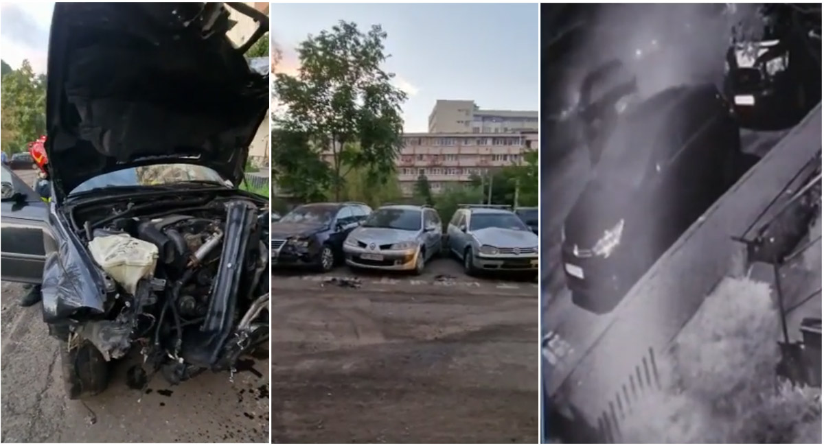 VIDEO. Un tânăr beat și drogat a făcut prăpăd pe străzile unui oraș din țară