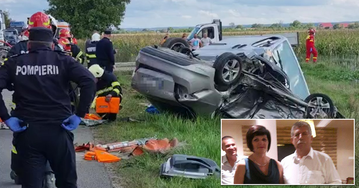 FOTO/VIDEO. Bărbatul mort în accidentul rutier, un fost director la Distrigaz