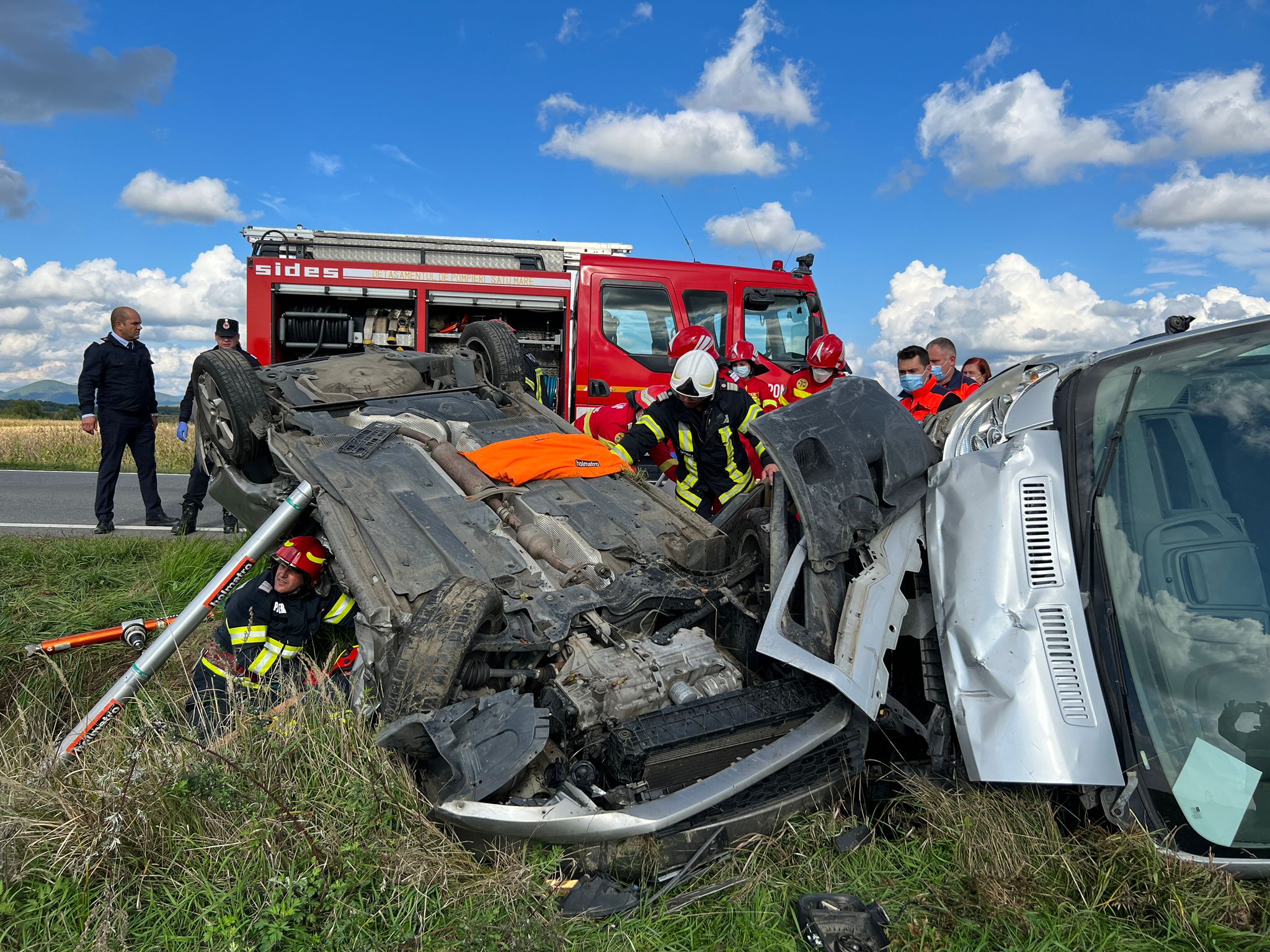 FOTO/VIDEO. Victima accidentului mortal, un bărbat din Baia Mare. Ce spun polițiștii sătmăreni