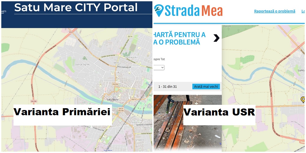 FOTO. Primăria Satu Mare, acuzată de plagiat după lansarea unei aplicații. USR: ”Risipă de bani publici ”