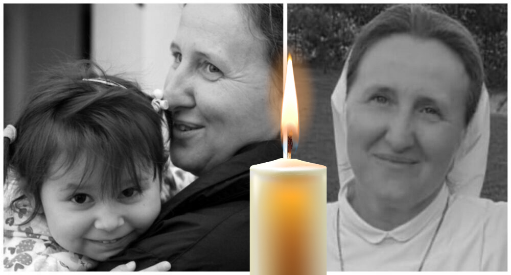 A decedat mama copiilor orfani din județul Satu Mare. Călugărița cu suflet de aur