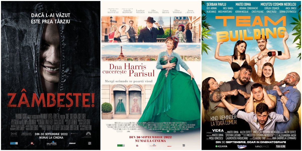 Ce filme noi vedem la Cineplexx Satu Mare din 30 Septembrie