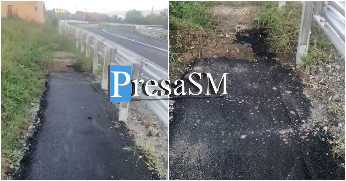 Videó. Gúnyt űznek az emberekből! A CNAIR-féle "járda" nem több mint mint csúfolódás