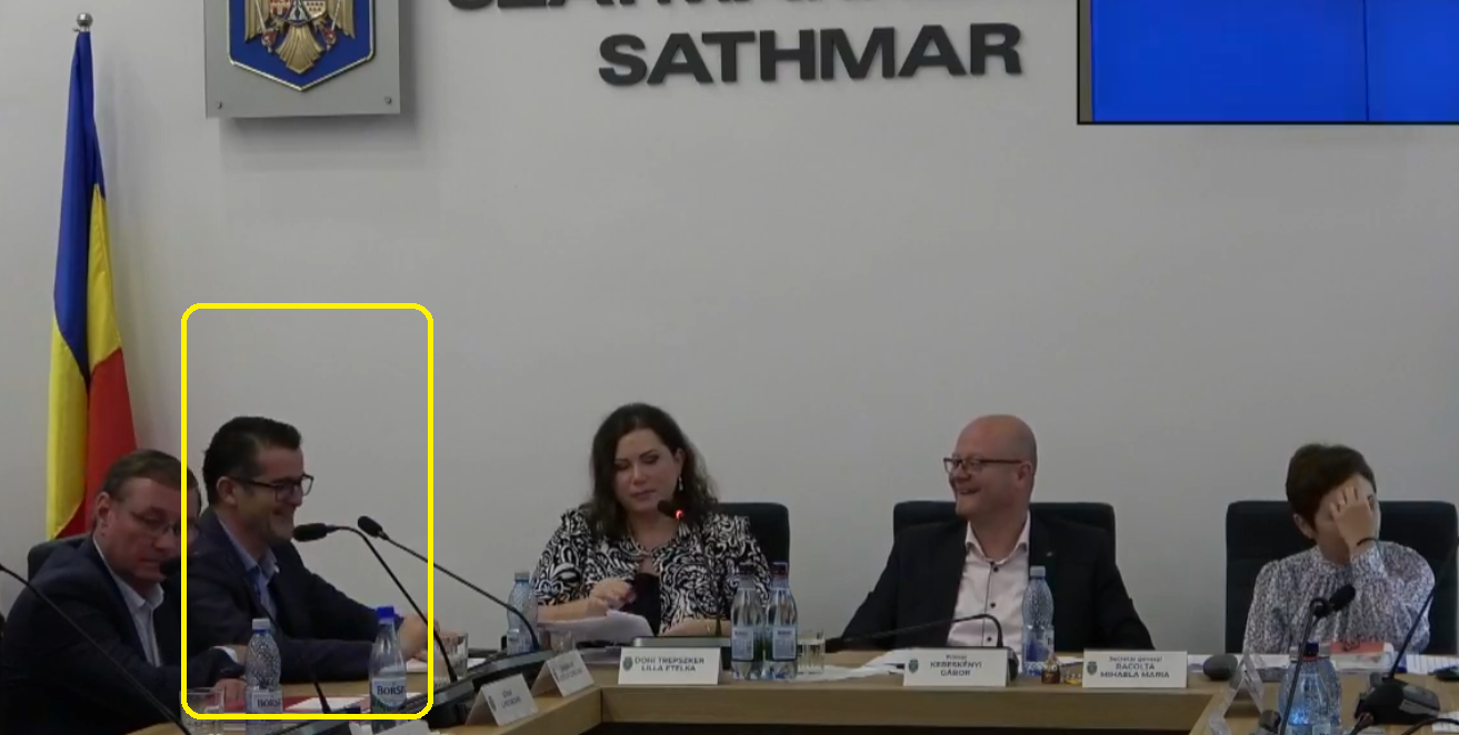 OPINIE. Bufonul personal, cu salar de viceprimar, al primarului Kereskenyi se ține de glume proaste