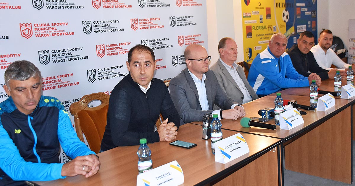 VIDEO. CSM Satu Mare preia și numele de Olimpia. Kereskenyi: ”Fostele glorii au cerut-o”