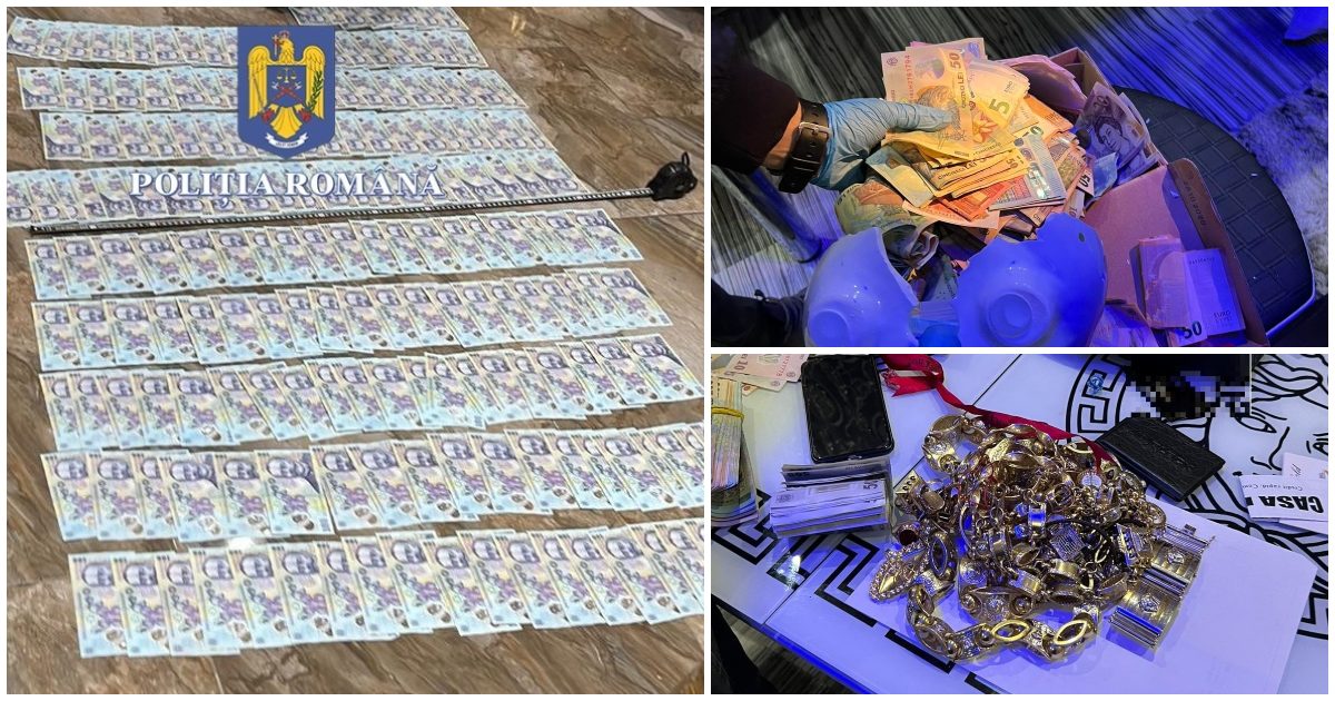 FOTO. Percheziții la cămătarii din Satu Mare. Prejudiciu de sute de mii de euro