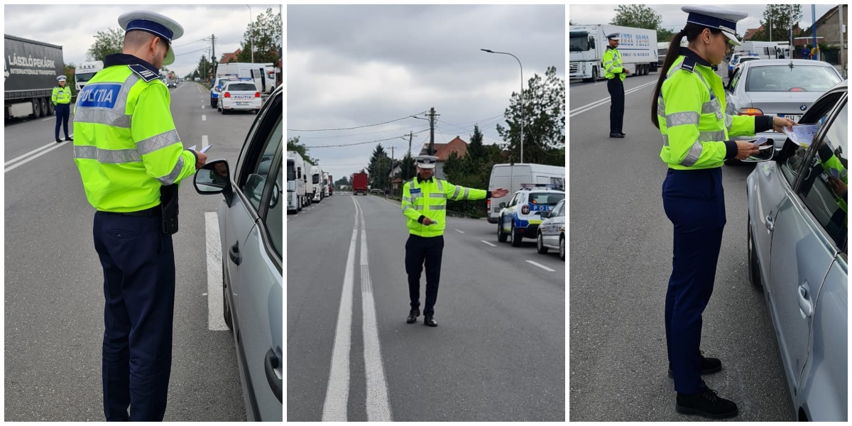 ”Tornadă” de infracțiuni pe șoselele județului Satu Mare. Inconștienții s-au dat în ”stambă”