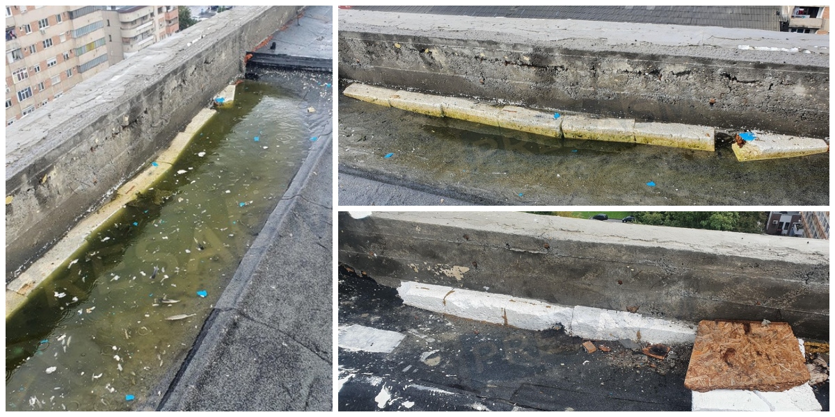 FOTOGALERIE. Renovare de coșmar pentru locatarii unui bloc turn din municipiul Satu Mare