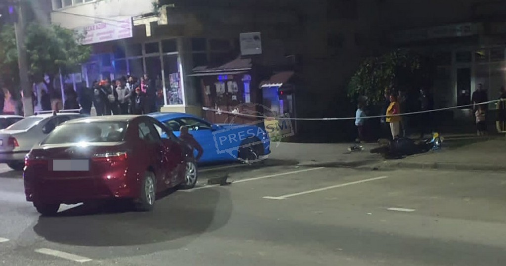 FOTO. Tineri accidentați grav în Negrești-Oaș. Un polițist se afla la volanul mașinii