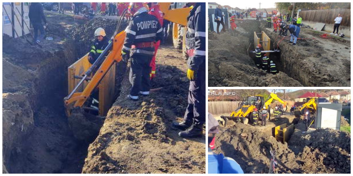 FOTO/VIDEO. Tânăr (21 ani) decedat. S-a surpat pământul, sub privirile îngrozite ale tatălui