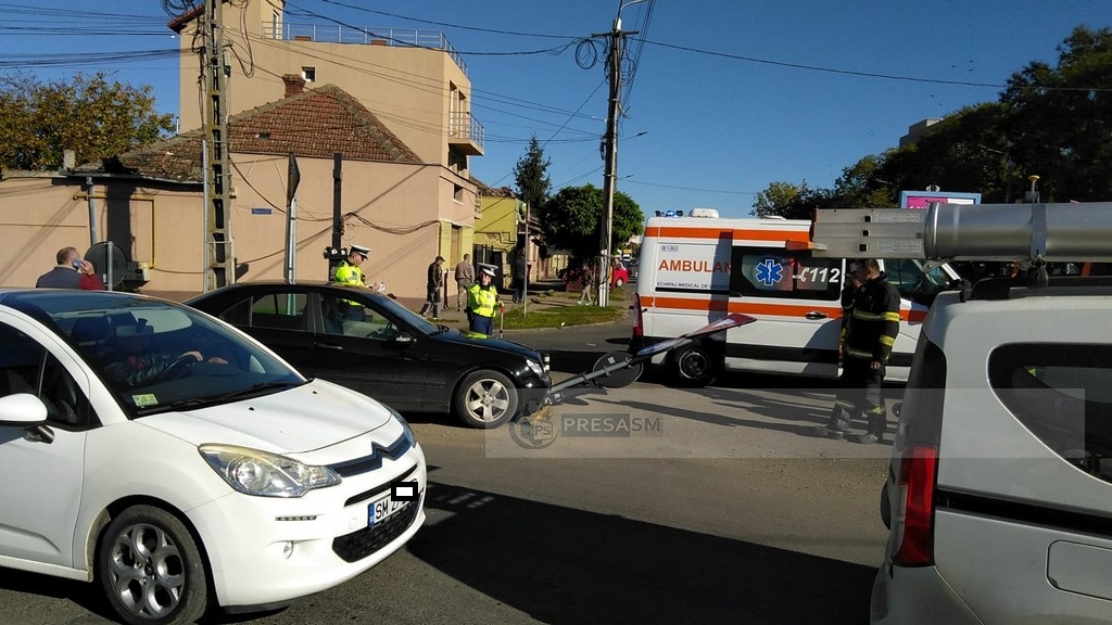 FOTO. Tragedie pe șosele. Sătmăreanul care a făcut infarct la volan a decedat
