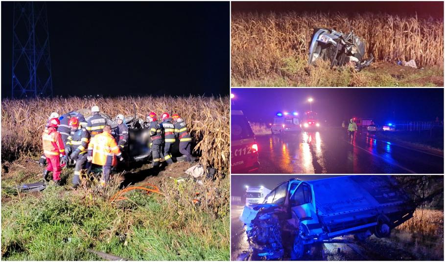 FOTO/VIDEO. O familie întreagă, între care 2 copii, a decedat într-un accident teribil, produs în România