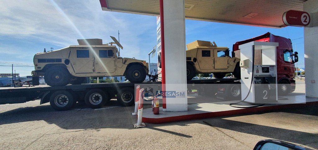 Centru uriaș de reparare a armelor (blindate) folosite de ucraineni, în județul Satu Mare. Construit de Germania