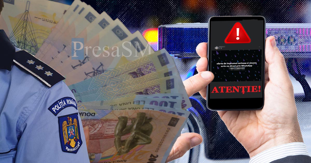 Tot mai multe "oferte" de împrumuturi pe net. Polițiștii sătmăreni trag un semnal de alarmă