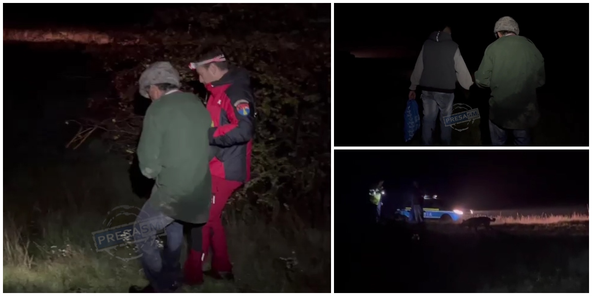 VIDEO. Doi sătmăreni salvați astăzi de la moarte. Umblau beți pulbere prin pădure