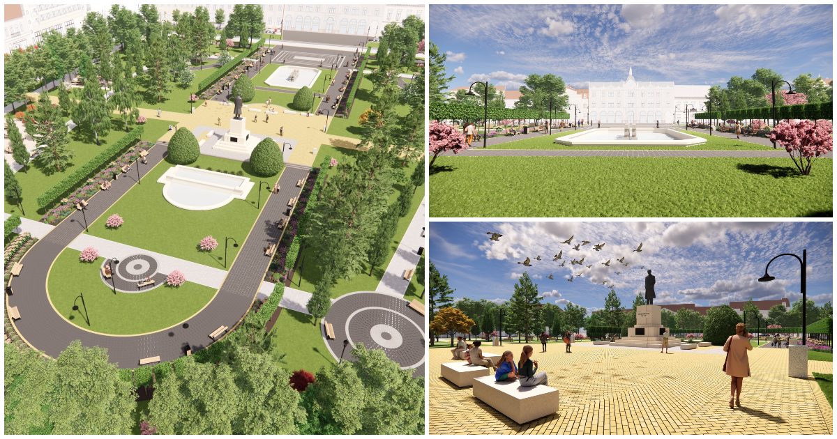 FOTO. Cum va arăta Centrul Vechi după reabilitare. Încep lucrările în Satu Mare