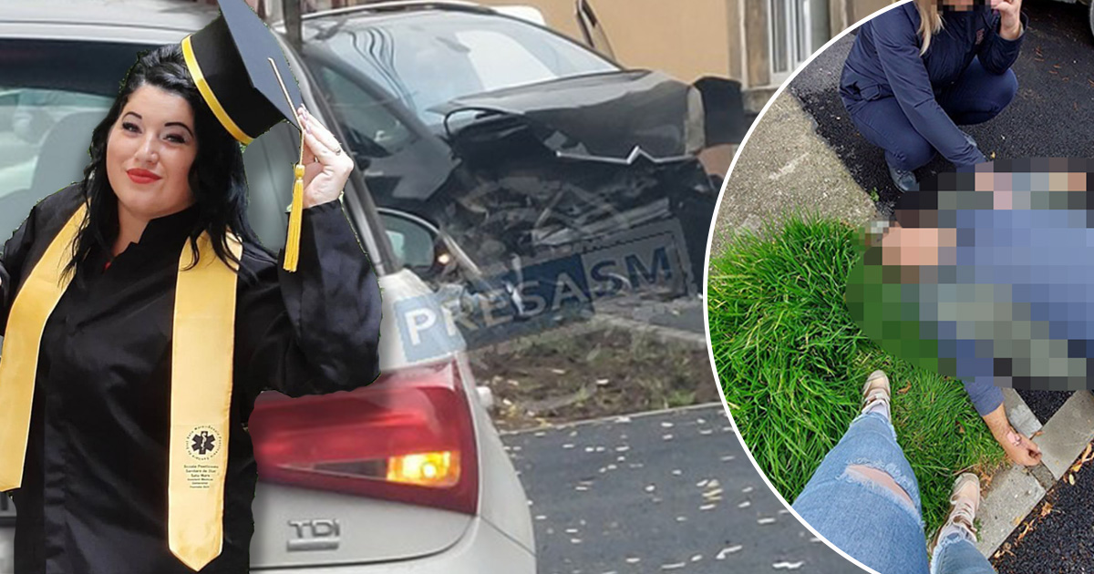 FOTO. Tânăra model din Satu Mare. A oprit și dat primul ajutor victimei unui accident