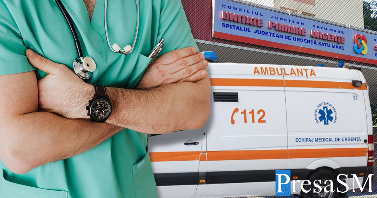 Satu Mare stă foarte prost la capitolul medici de urgență. Medicii fug de Spitalul Județean