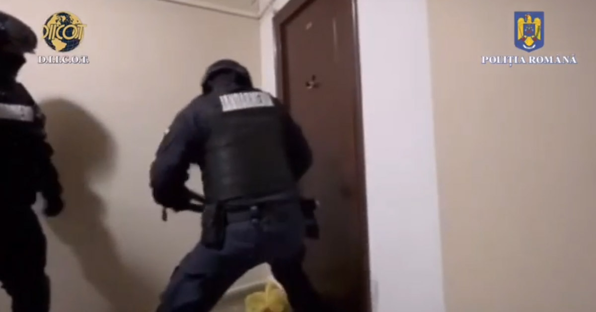 VIDEO. Percheziții DIICOT de amploare. Sute de persoane vor fi audiate