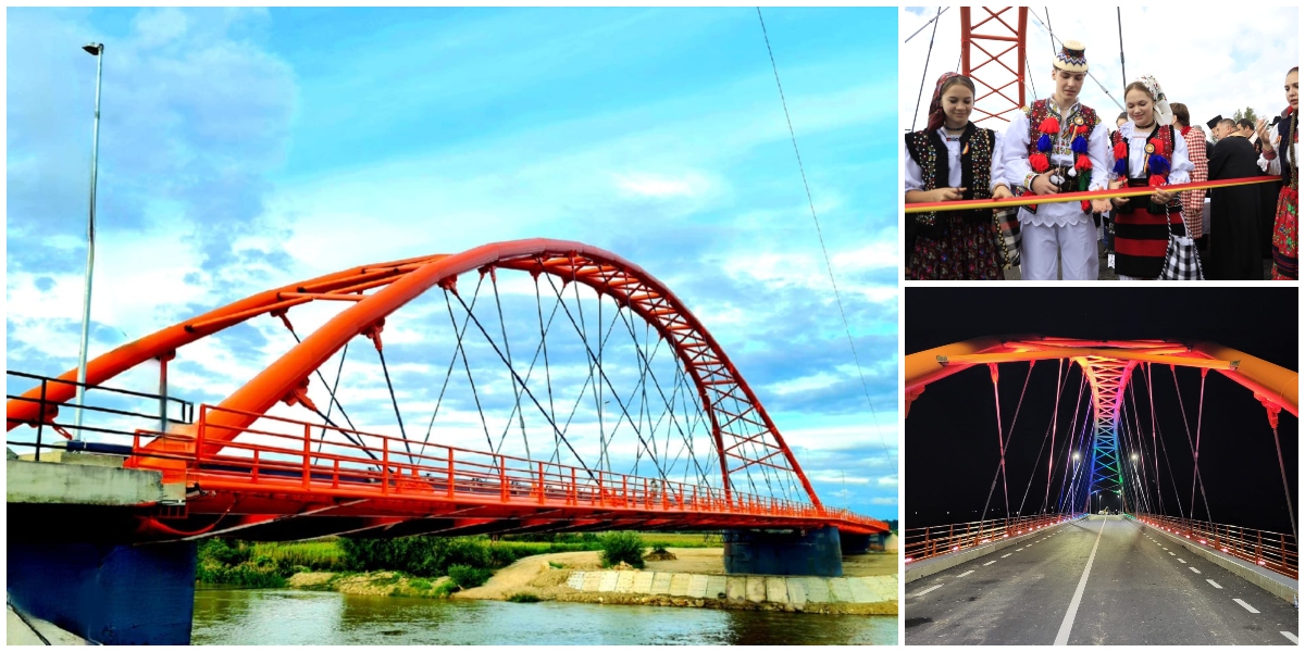 FOTO. Un nou pod peste Someș a fost inaugurat. Aproape de județul Satu Mare
